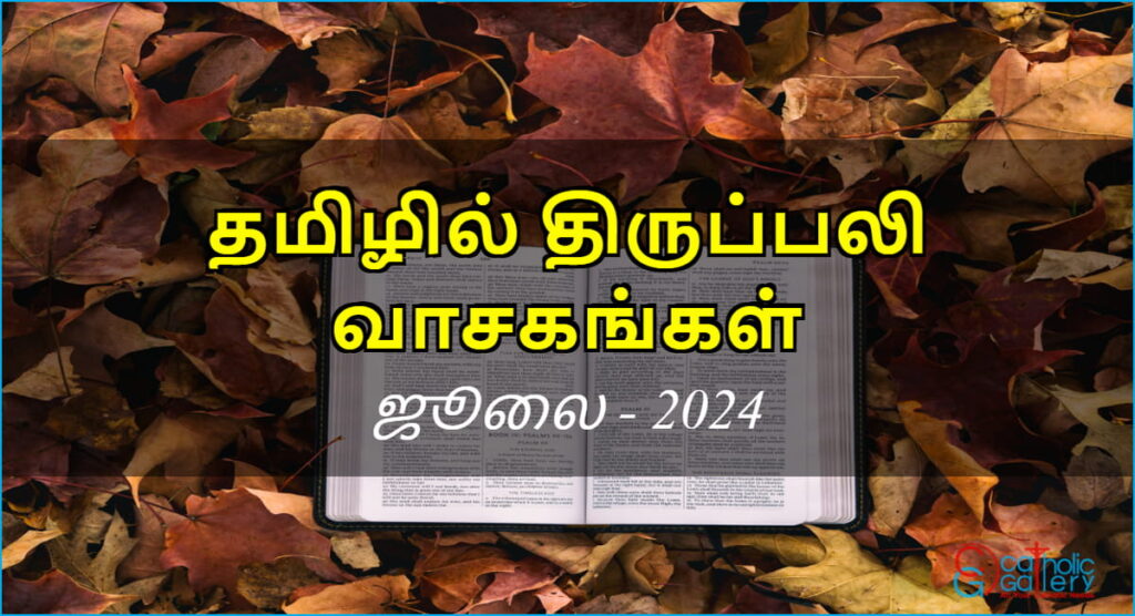 திருப்பலி வாசகங்கள் – ஜூலை, 2024